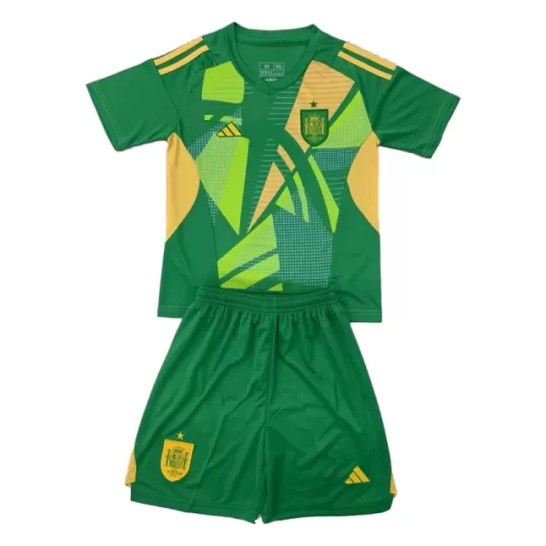 Maglia Portiere Spagna Bambino Euro 2024 Verde