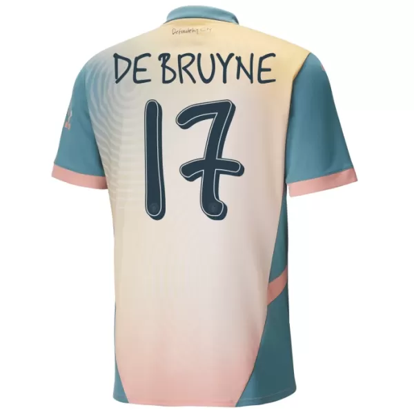 Maglia Manchester City Kevin De Bruyne 17 Bambino Gara Fourth 2024/25