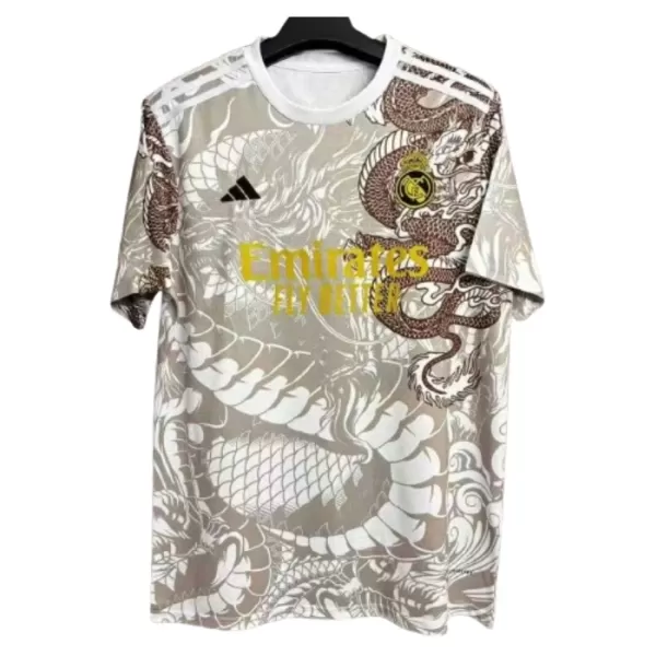 Maglia Real Madrid Dragon 2024/25 Bianco (Speciell)