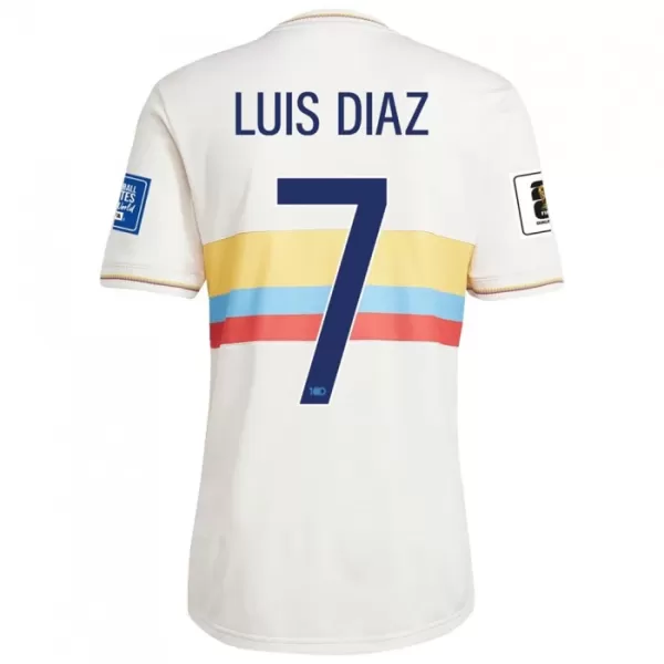 Maglia Colombia Luis Díaz 7 Anniversario 2024