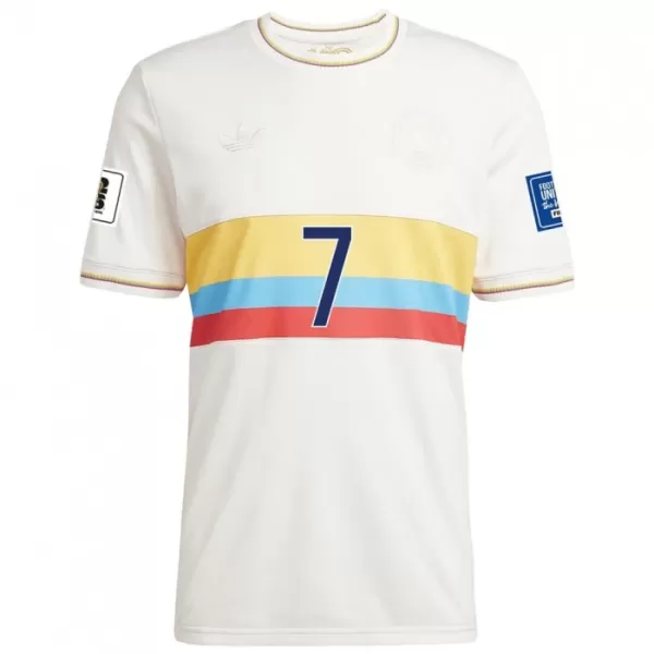 Maglia Colombia Luis Díaz 7 Anniversario 2024