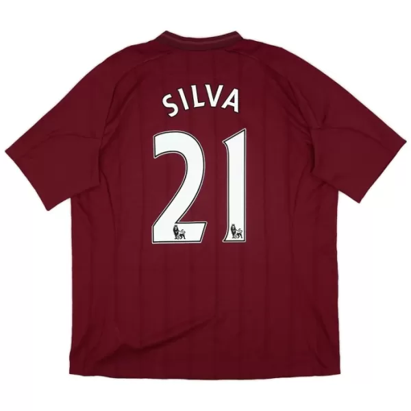 Maglia Manchester City Silva 21 2012-13 Gara Away