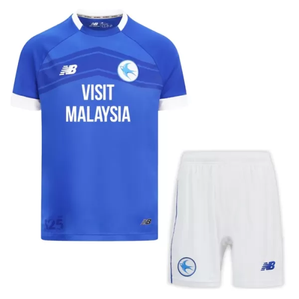 Maglia Cardiff City Bambino Gara Home 2024/25