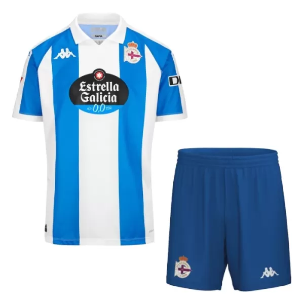 Maglia Deportivo de La Coruna Bambino Gara Home 2024/25